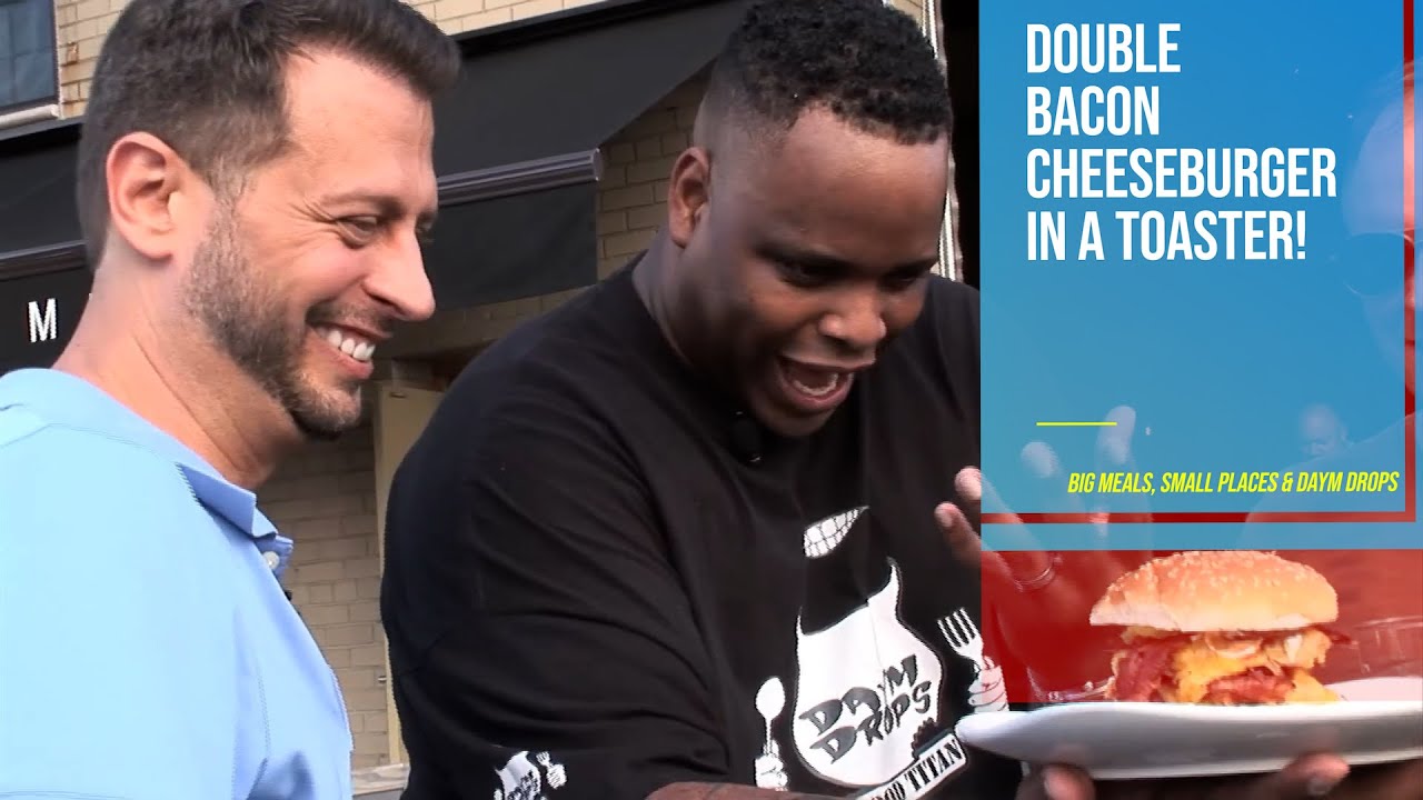 How to Make a Gangstalicious Double Bacon Cheeseburger in a Toaster with Daym Drops