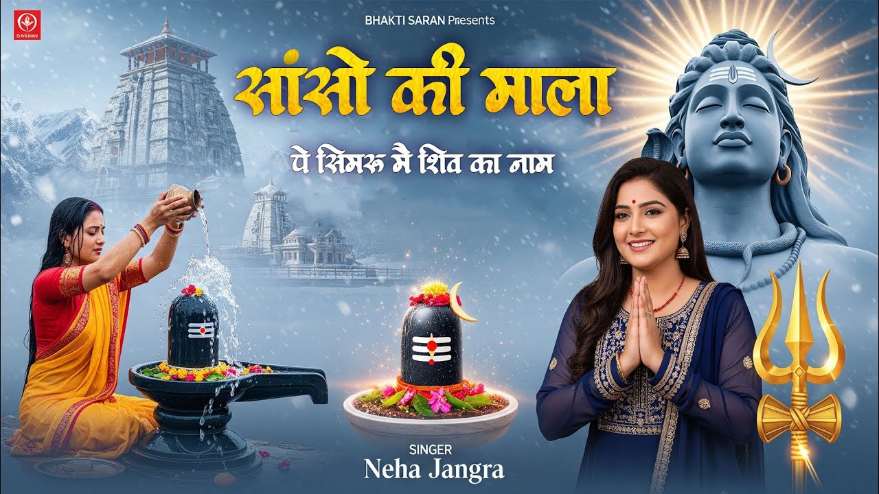 साँसों की माला पे सिमरु मैं शिव का नाम | Sanson Ki Mala Pe Simru Main Shiv Ka Naam #shiv #bhakti 