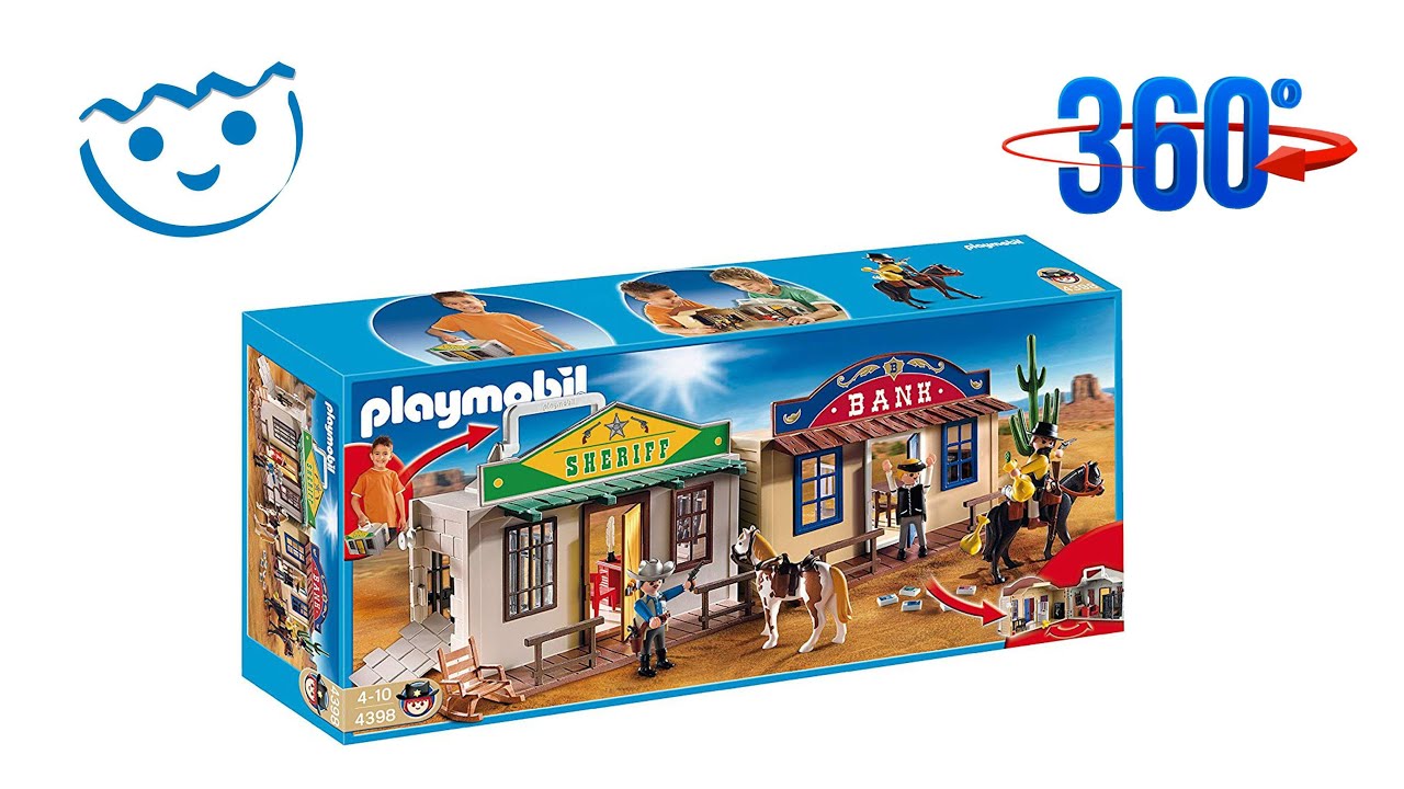 Unboxing Playmobil 4398 - Malet&iacute;n del Oeste