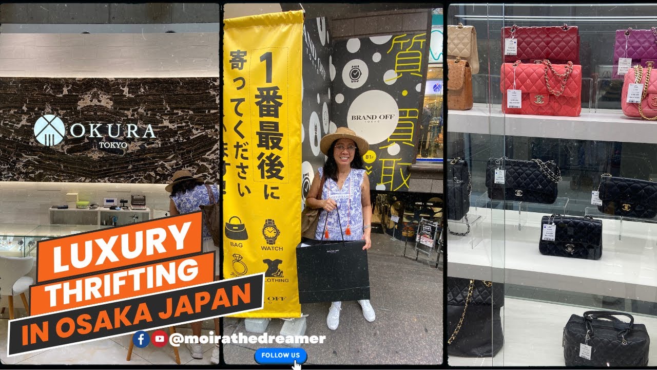 Luxury Thrifting in Osaka | Okura & Brand Off Shinsaibashi Osaka | Pinay in ATX