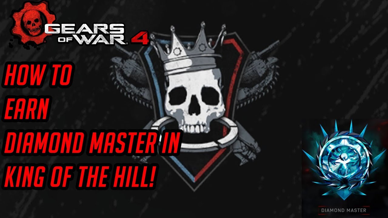 How to Earn Diamond Master In King Of The Hill! | Gears Of War 4 Gameplay/Commentary