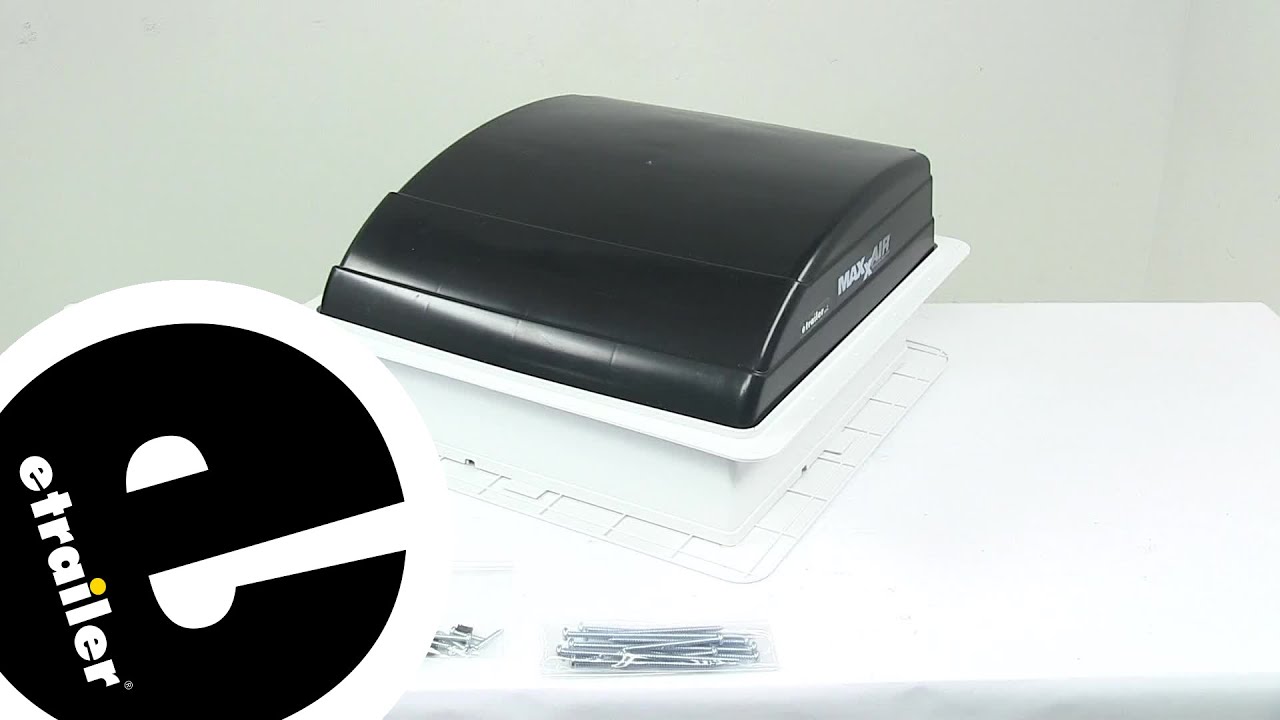 etrailer | In-Depth Review of the MaxxFan Mini Plus Manual RV Roof Vent w/ 12V Fan