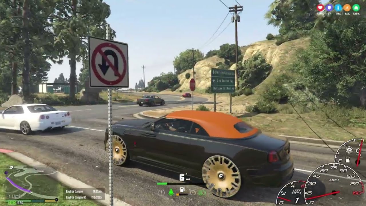 FRAKLIN TAKES HIS MANSORY PHANTOM FOR A RIDE / GTA5MODS