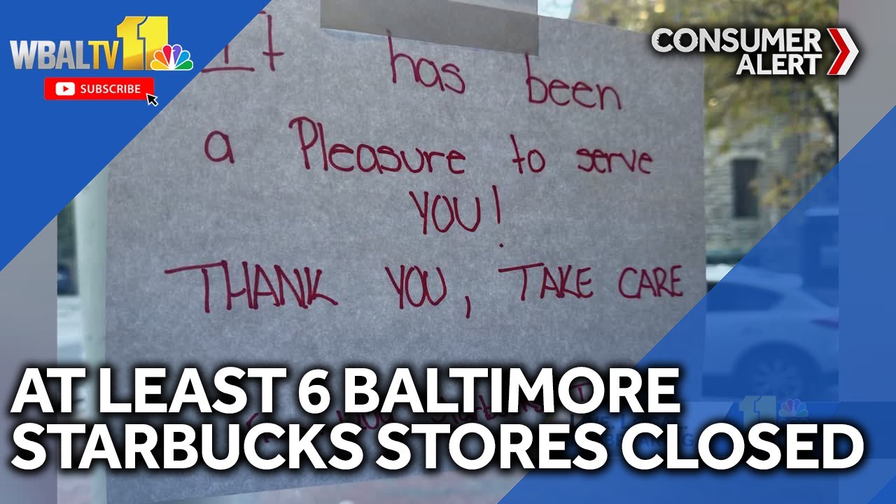 Baltimore-area Starbucks locations slated for closure