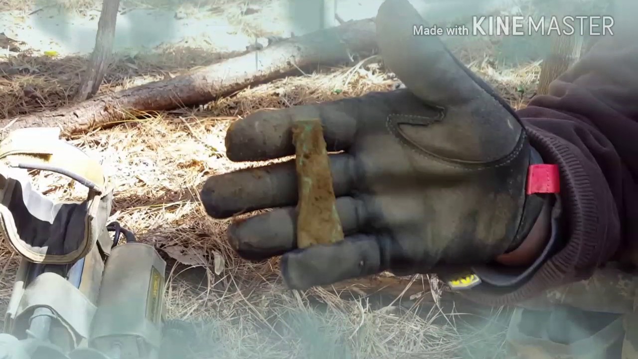 Civil war relic hunting Petersburg Pit digging