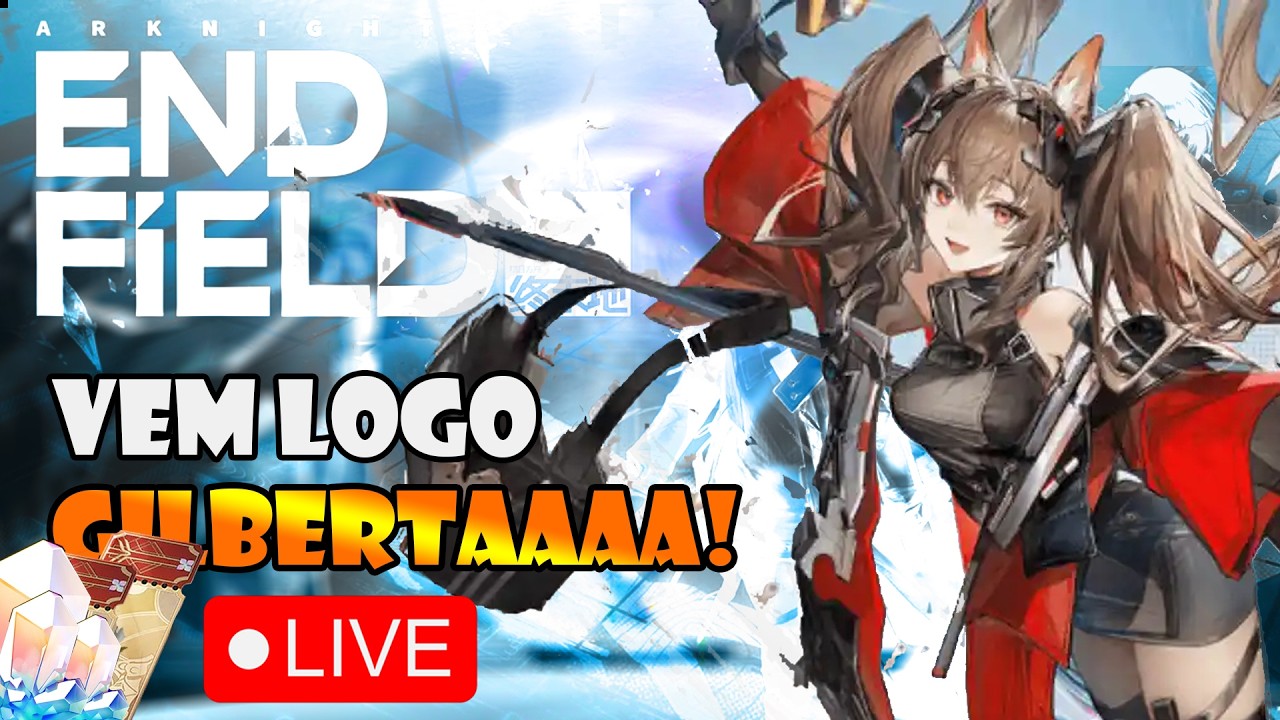 ⚔️✨A Live só para quando eu ganhar a GILBERTA Parte 2!  I 🔴 Live de Arknights: Endfield