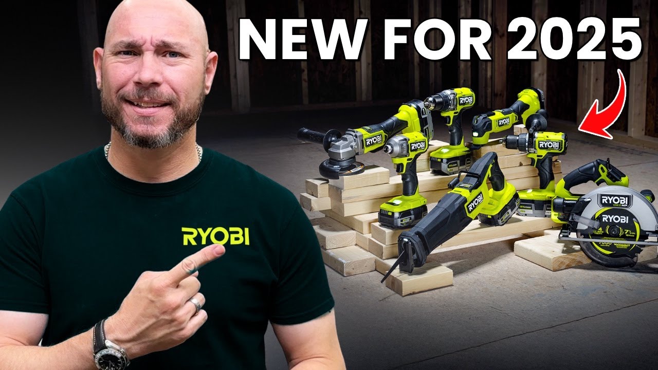 RYOBI просто потряс мир инструментов! (7 НОВЫХ ИНСТРУМЕНТОВ ПОКОЛЕНИЯ II 18 В ONE+ HP)