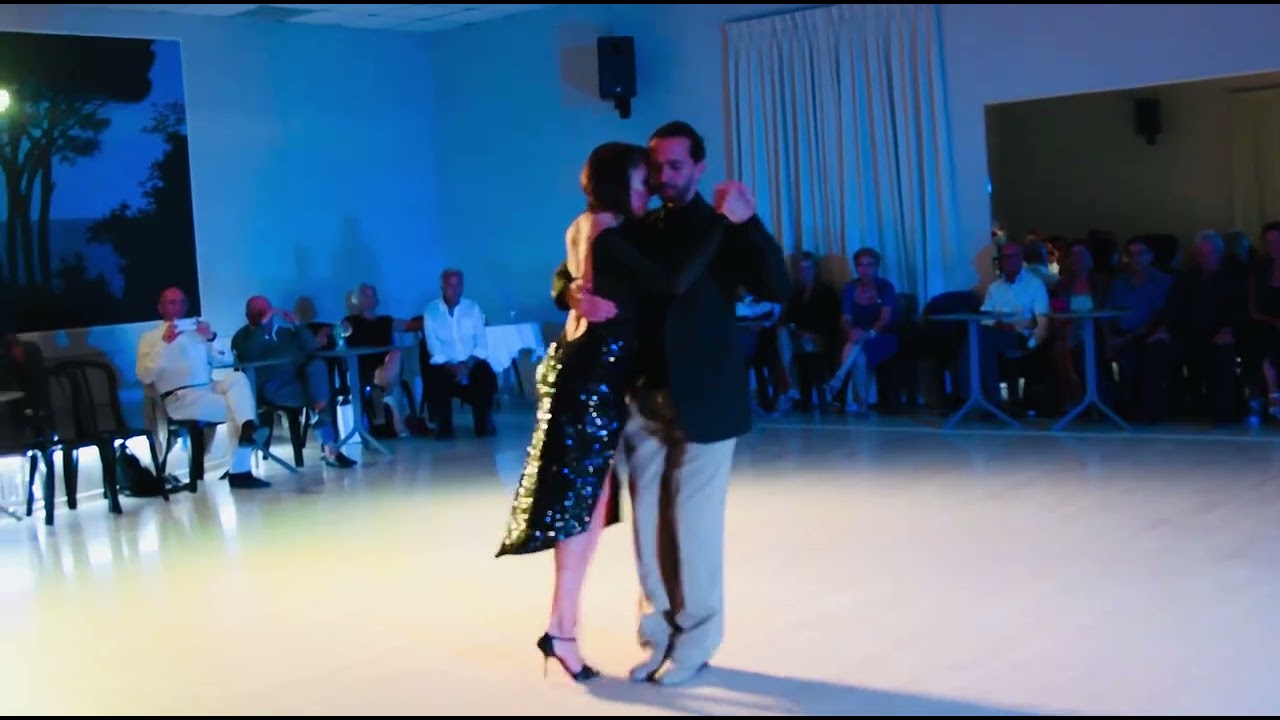 Tango. Lunes. Gustavo Rosas.Demo con Gisela Natoli en la Isola D’Elba.SEPT 2019.Italy.#tango 