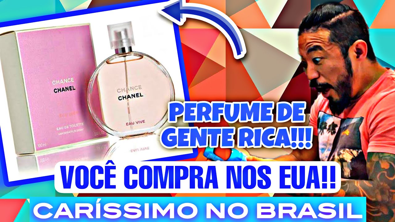 PERFUME DE RICO NO BRASIL QUE NOS EUA &Eacute; MUITO BARATO!!!