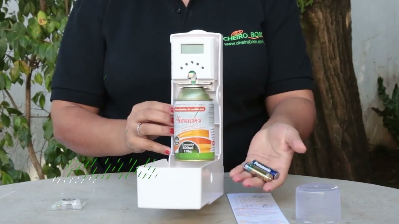Aromatizador Power Sense Aerossol Automático Digital