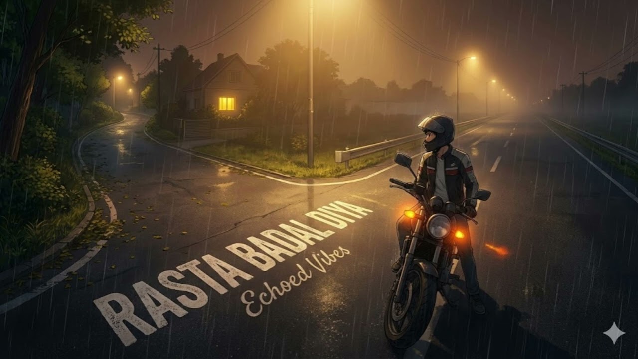 Rasta Badal Diya... 🛣️ | Avoiding Her Street | Sad Lofi Song (Guitar) | Echoed Vibes