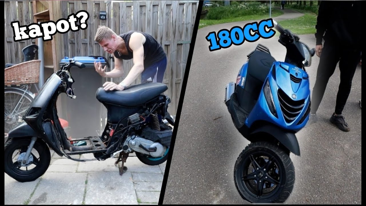 ZIP KAPOT?😰 & 180CC RIJDEN!🔥 #105