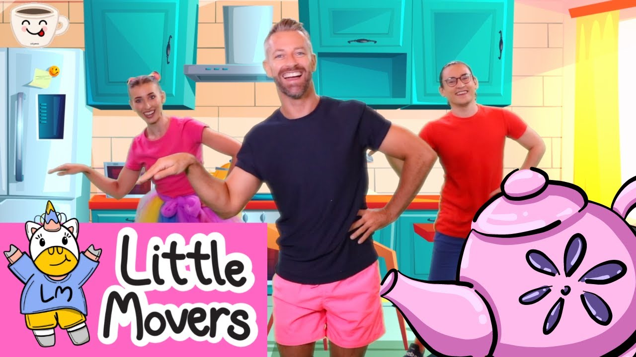 I'm A Little Teapot - Easy Follow-Along For Little Ones: Nursery Rhymes Dance | Little Movers