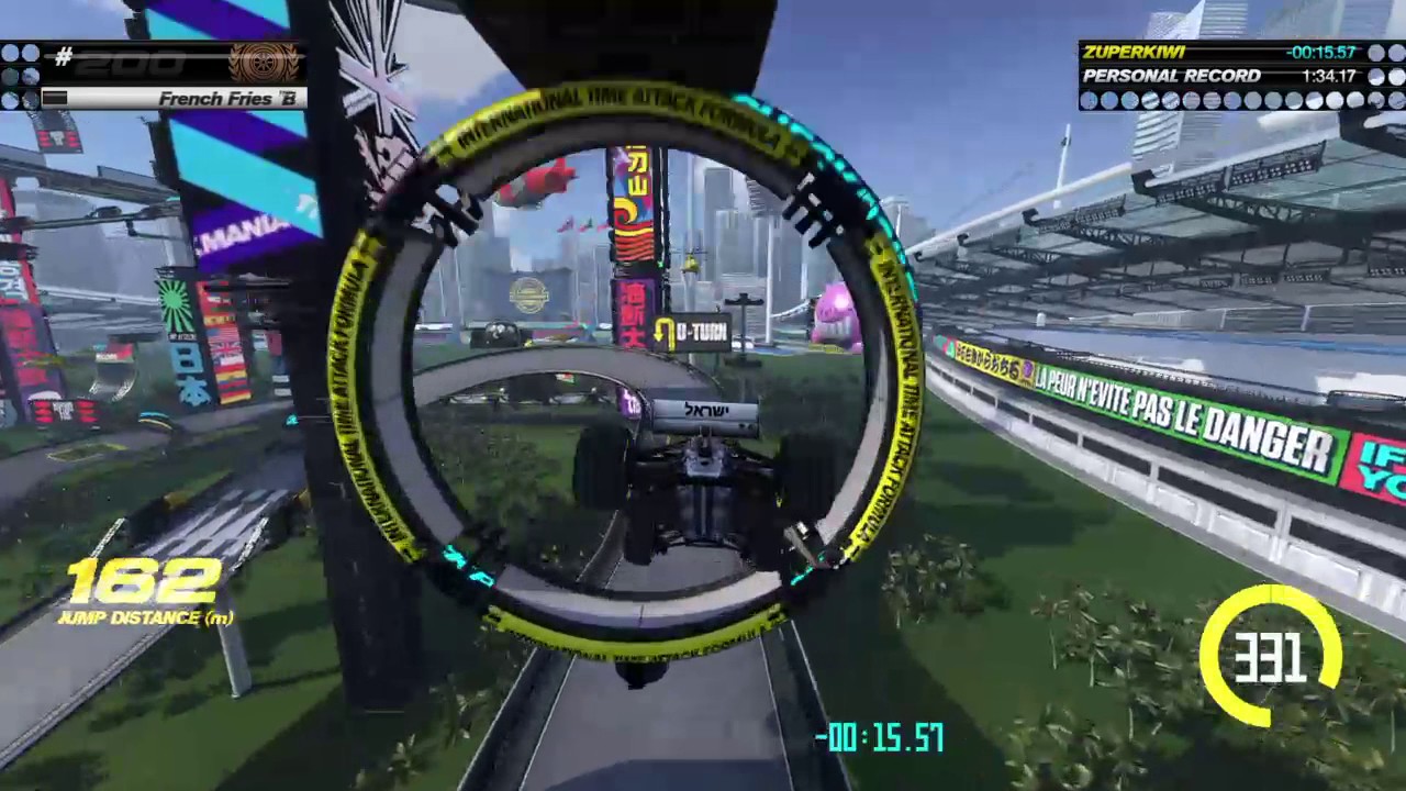 Trackmania Turbo - track #200 - gold medal