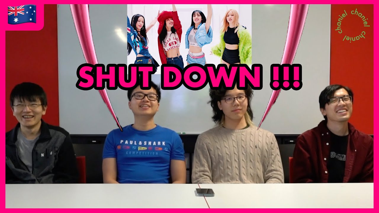 BLACKPINK - ‘Shut Down’ M/V INITIAL REACTION | MINION BOYS REACT