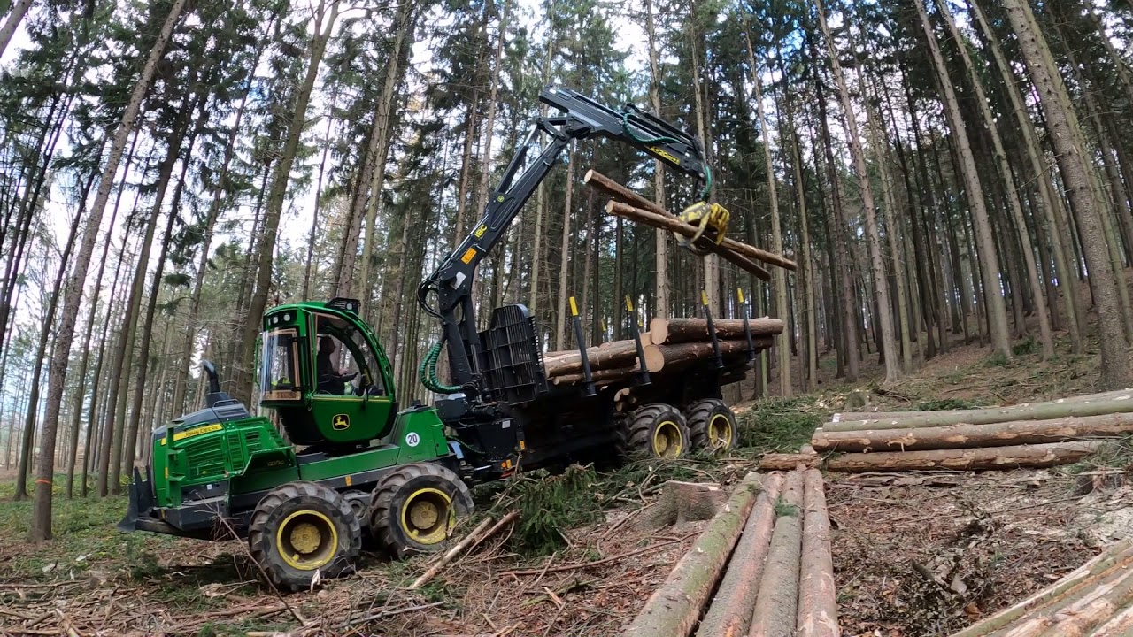 NOVÝ HARVESTOROVÝ UZEL | JohnDeere 1170G 8wd IBC, JohnDeere 1210G IBC