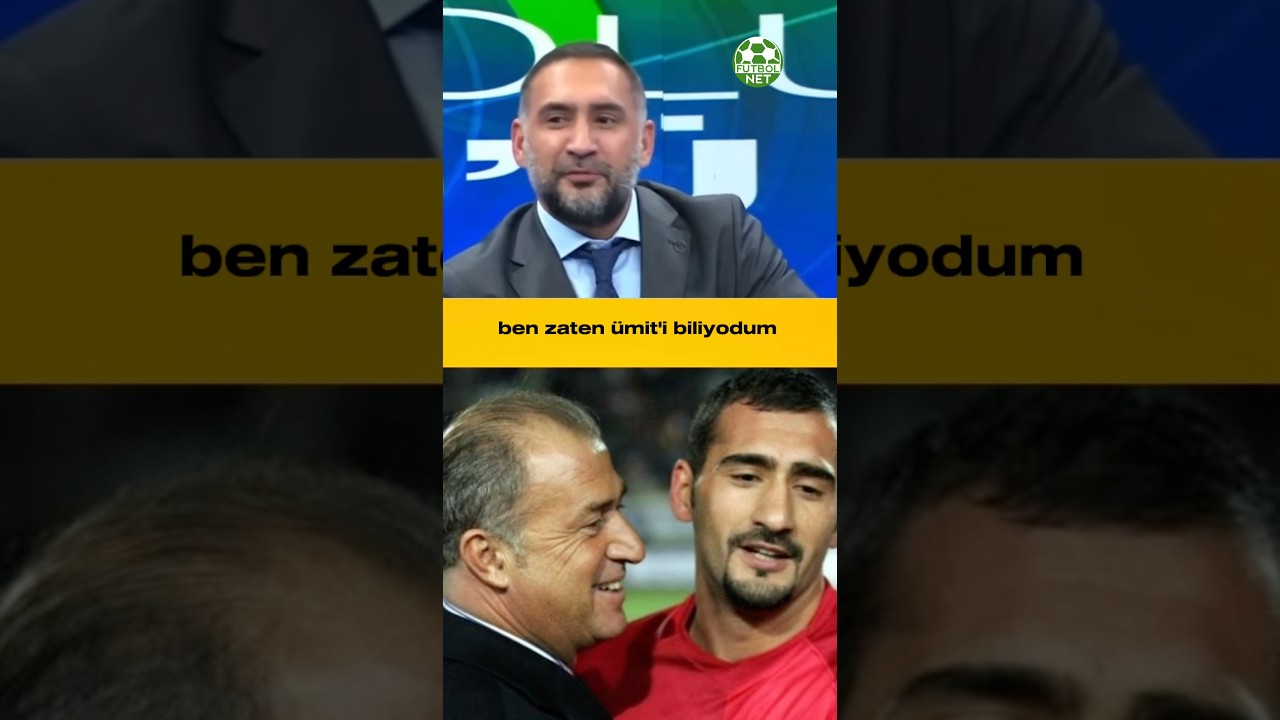 &Uuml;mit Karan, &Ccedil;ek Cumhuriyeti ma&ccedil;ındaki Fatih Terim&rsquo;le olan anısını anlatıyor. #millitakım #t&uuml;rkiye