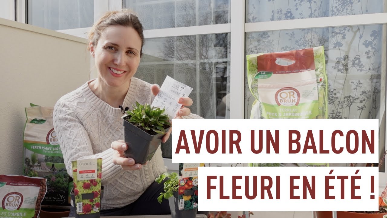 Planter des vivaces en pot pour un balcon fleuri en été !