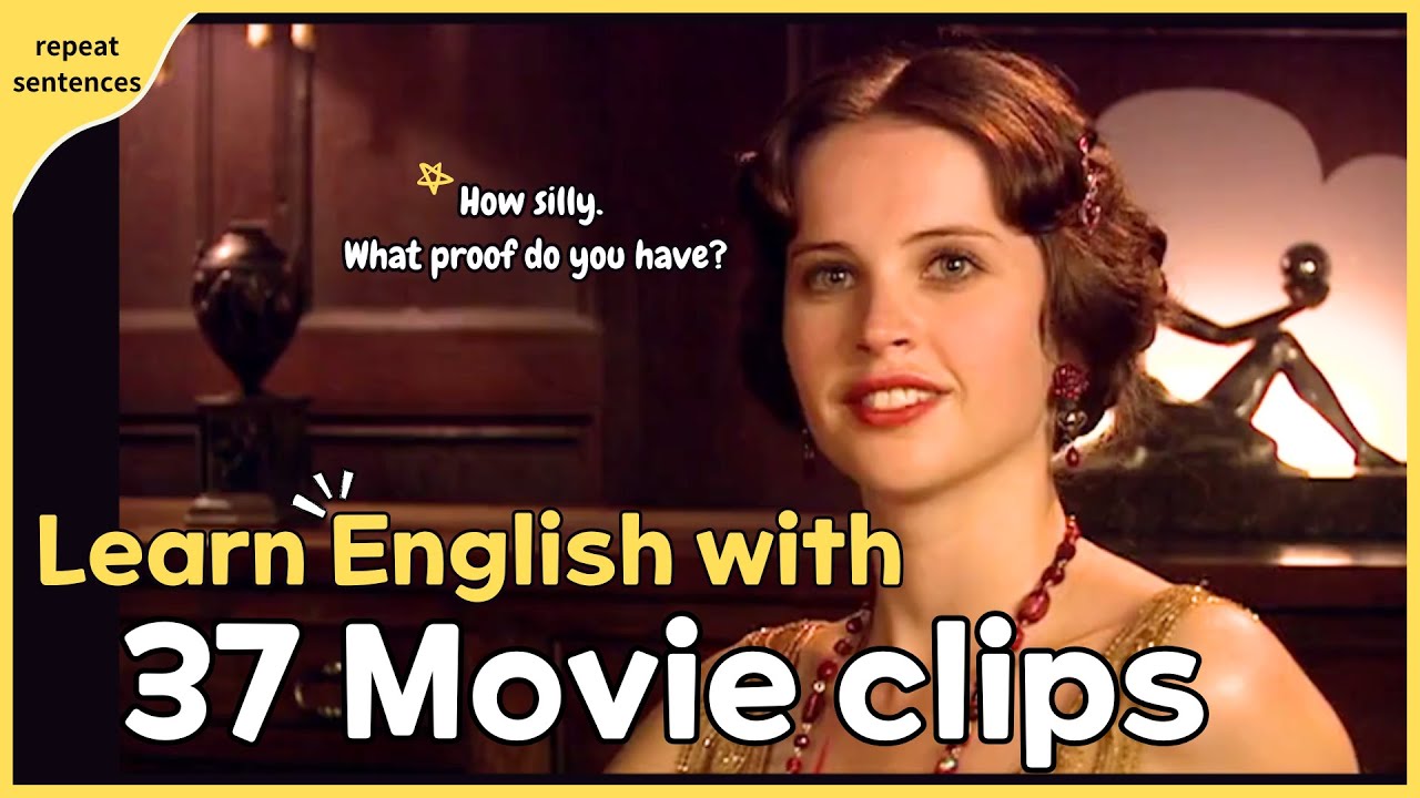 Sharpen your English conversation skills with useful expressions from short movie clips!