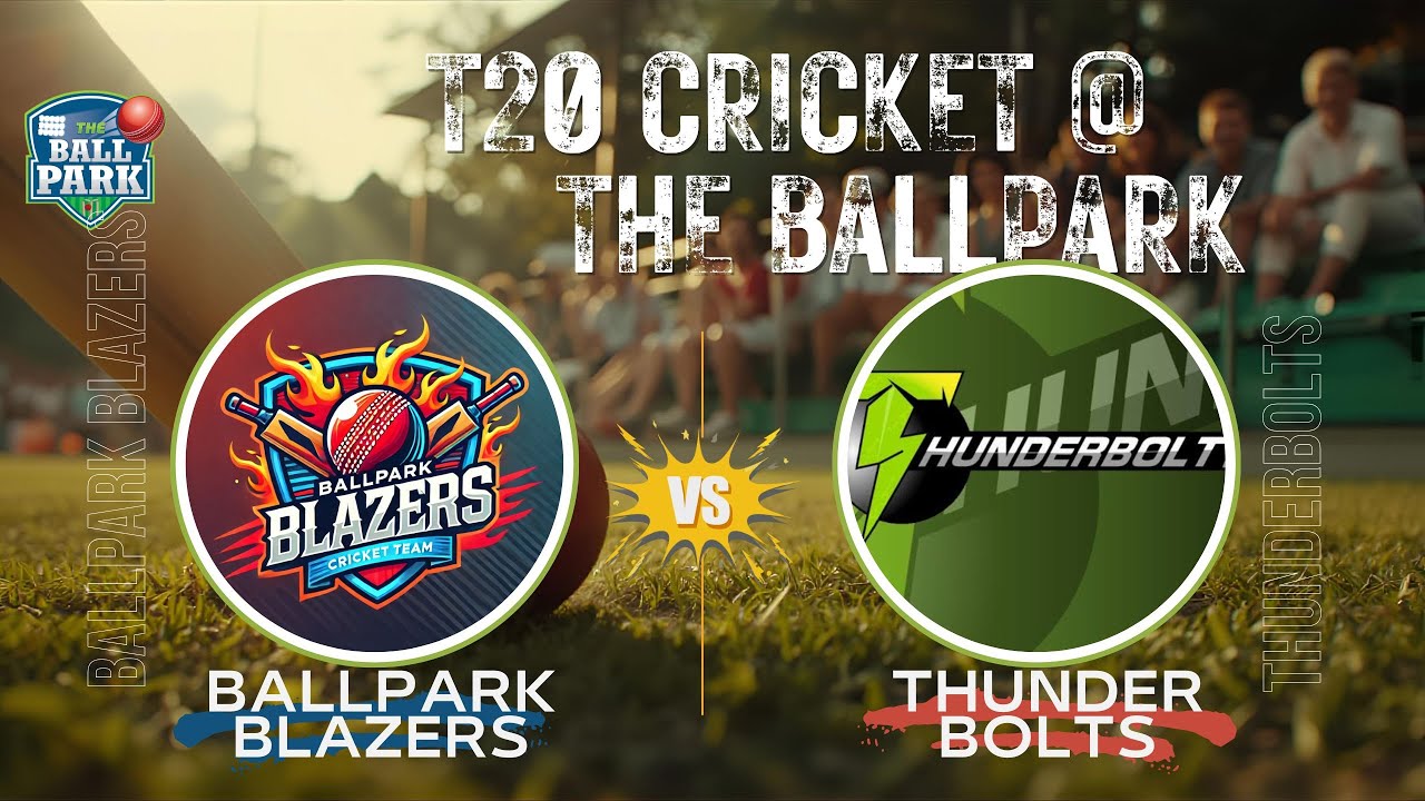 BallPark Blazers Vs Thunderbolts | Watch T20 Cricket Game Live from BallPark Cricket Ground | 10 Feb