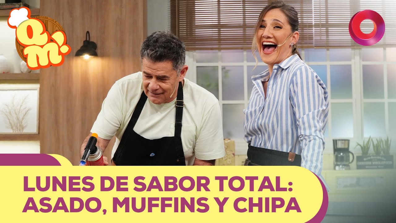 Lunes de sabor total: Asado, muffins y chipa | #Qu&eacute;Ma&ntilde;ana Completo - 20/10 - El Nueve