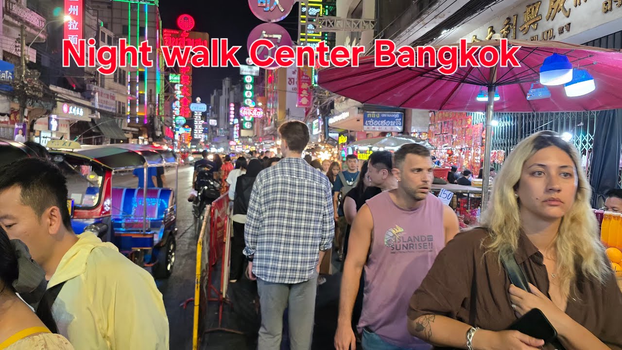 Night walk Center Bangkok