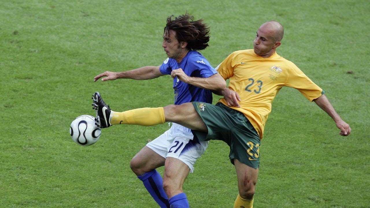Pirlo vs Australia | 2006 World Cup | Round of 16