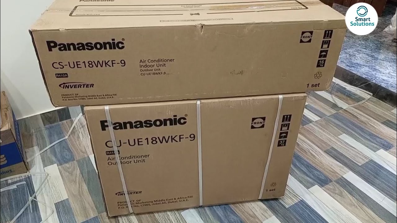 Panasonic CS-UE18WKF-9 dc inverter ac unbox|| Features and Specifications||panasonic ac price||