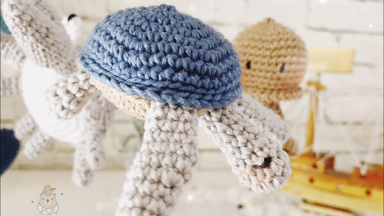 Tartaruga amigurumi