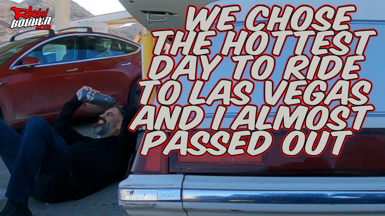 San Diego to Vegas Motorcycle Ride in 109⁰ Heat (My Longest Ride)