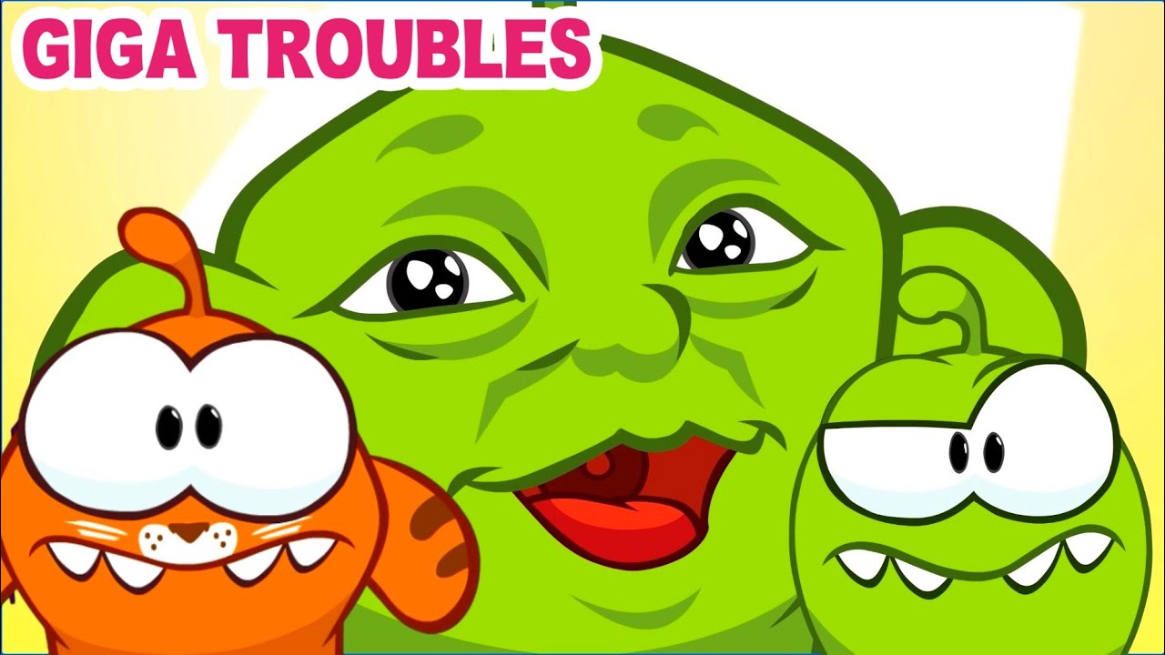 PREMIERE ⭐️ Om Nom Stories 🟢 Giga Troubles 😵‍💫 Cartoon For Kids Super Toons TV