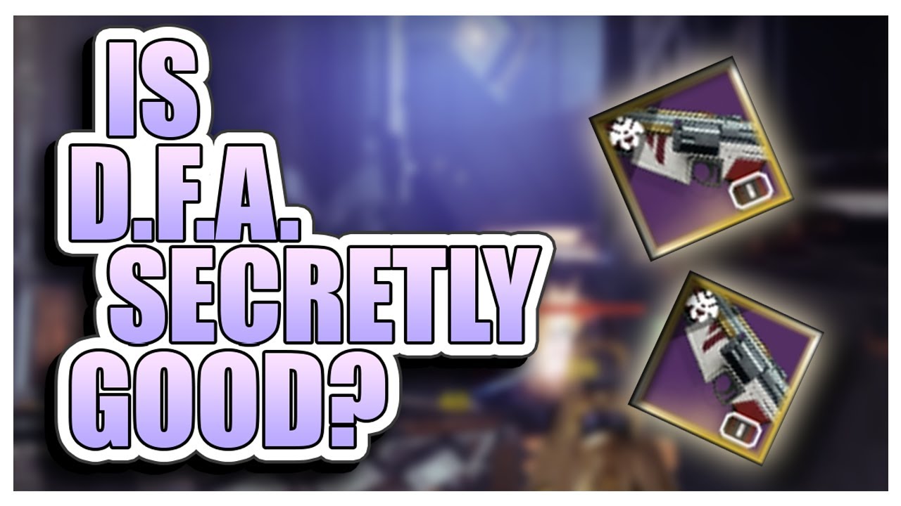 Is The DFA Hand Cannon Secretly Good?