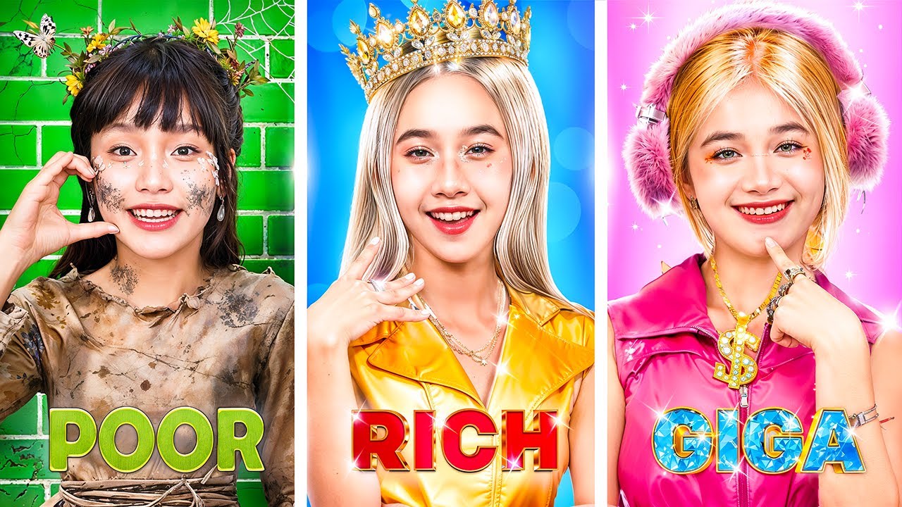 Poor Vs Rich Vs Giga Rich Students At Model School!