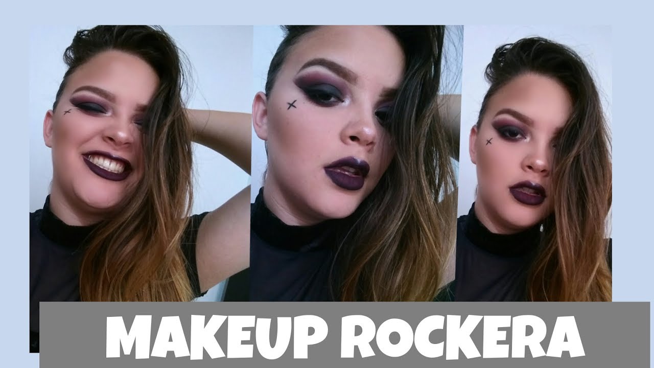 MAQUILLAJE DE ROCKERA //HALLOWEEN //Gabi Barajas