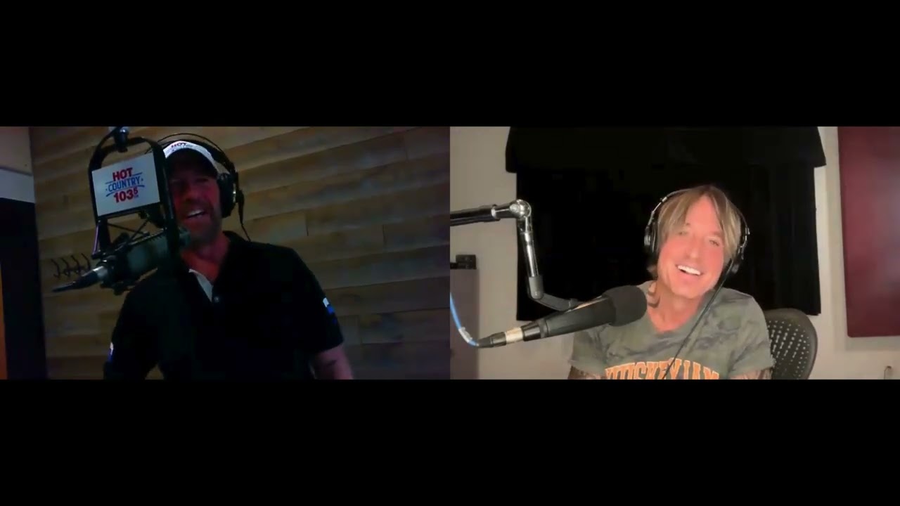 Keith Urban Joins Russell MacKenzie on Hot Country 103.5fm
