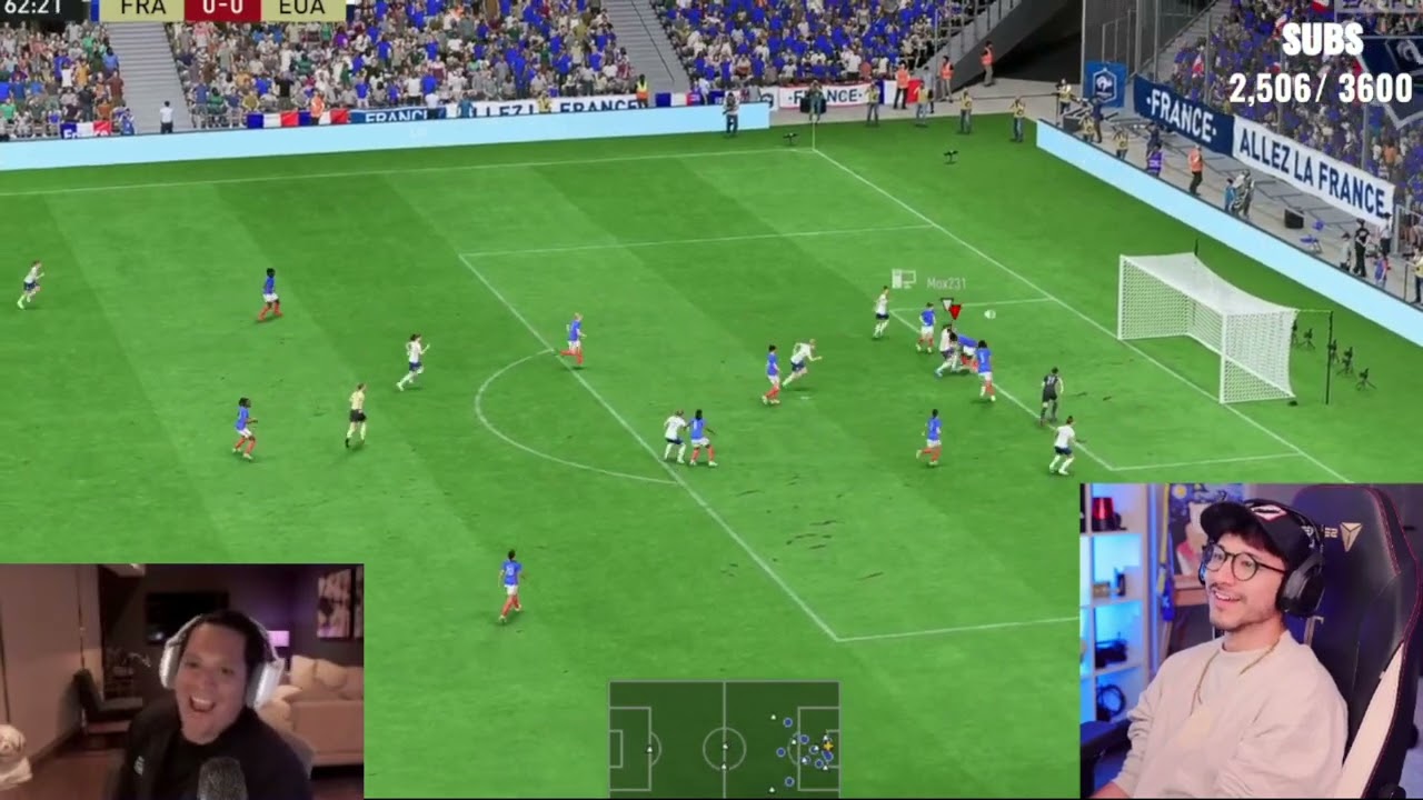 Zein se enfrenta contra Mox en Fifa por 100 Subs