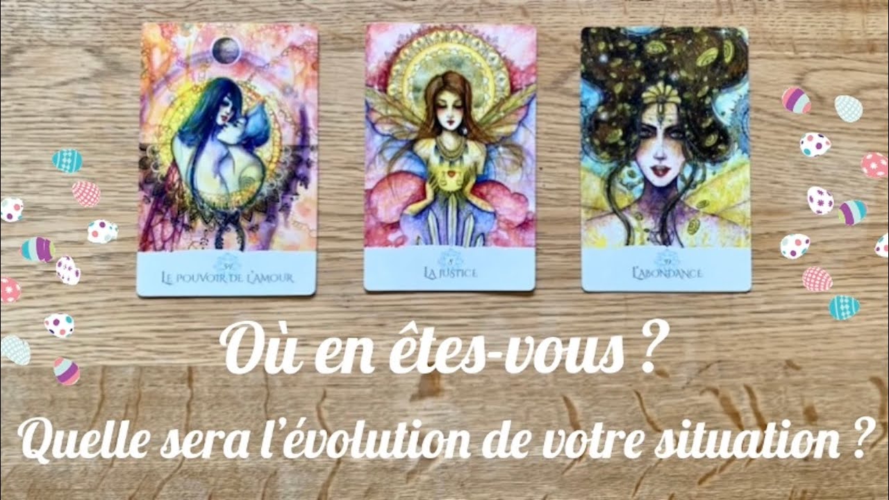 Où en êtes-vous ? Quelle sera l'évolution de votre situation ? Tirage choix