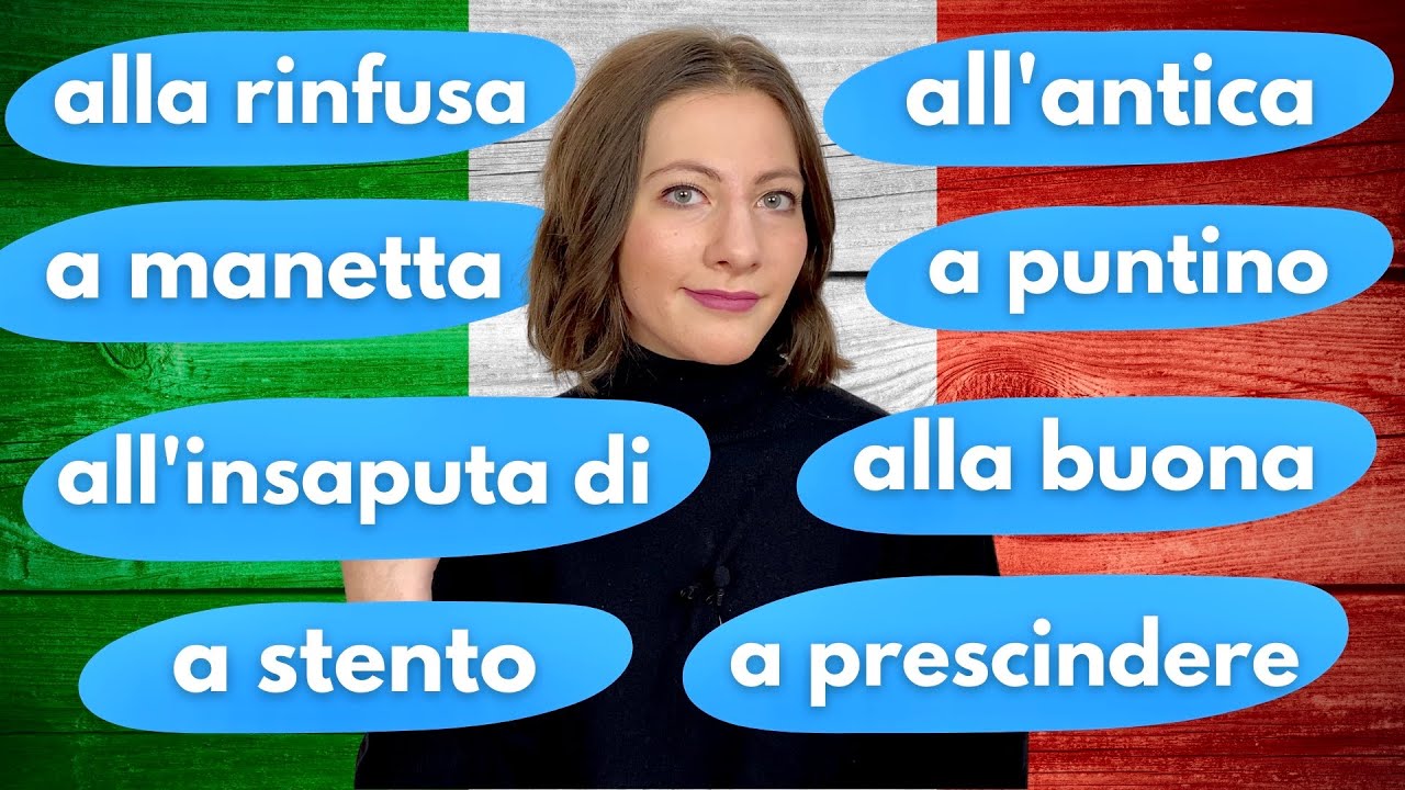 16 ESPRESSIONI con la PREPOSIZIONE «A» che DEVI sapere come l'AVEMARIA se vuoi parlare italiano! 🇮🇹