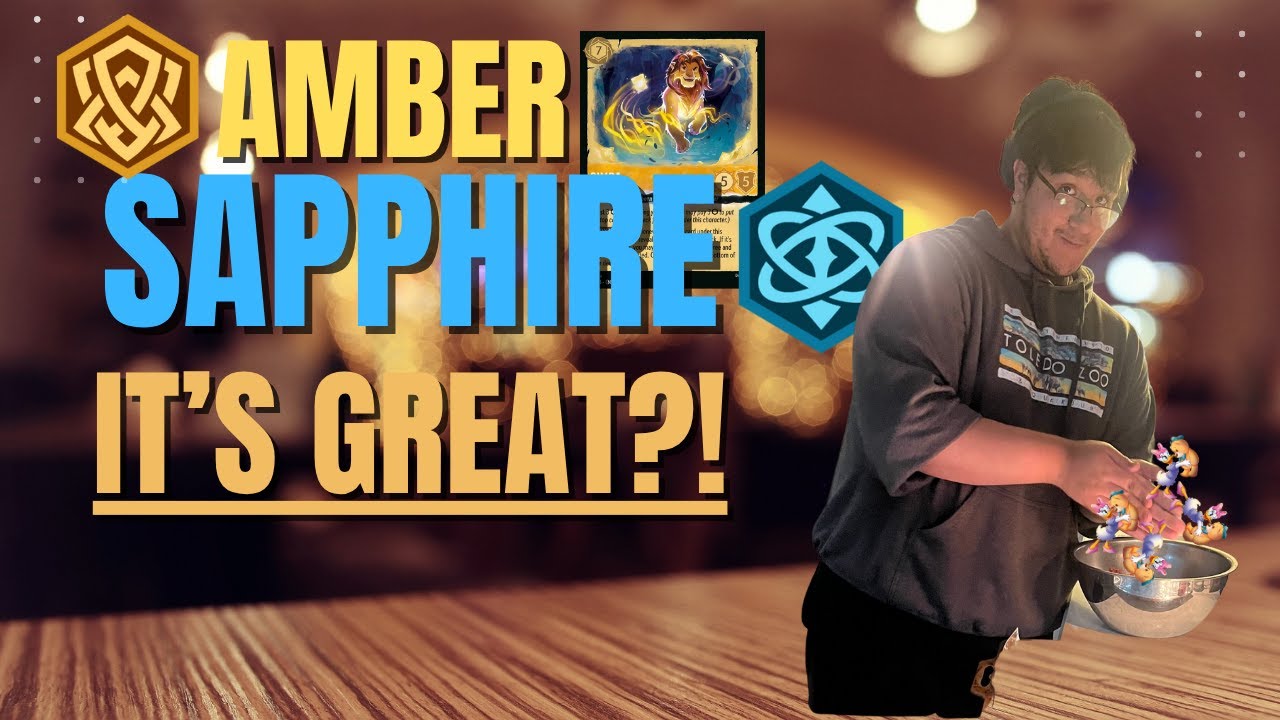BRISK BREAKDOWN: It's ACTUALLY good?! - AMBER SAPPHIRE - DISNEY LORCANA META GAME