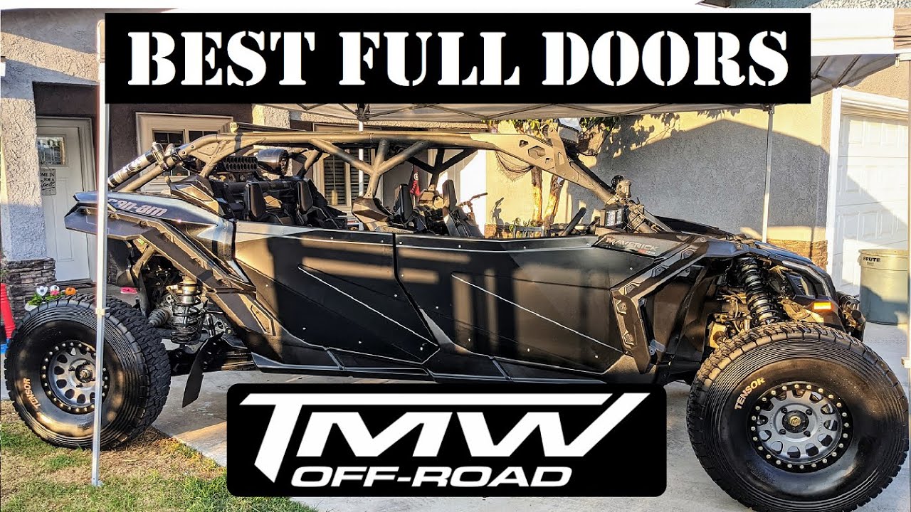 Двери TMW Offroad Can Am X3 Full Doors... Как установить? Лучшие двери на рынке? EP - 112