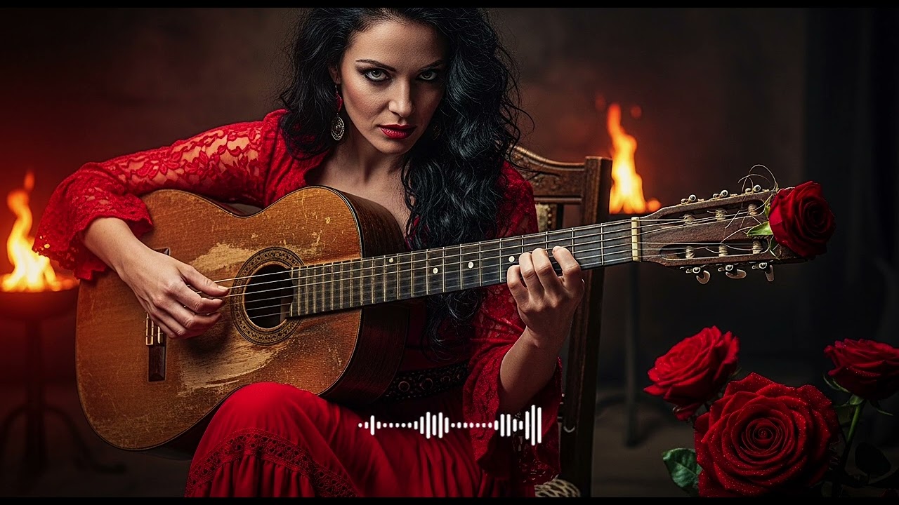 When Midnight Falls – Spanish Flamenco Guitar & Soulful Violin
