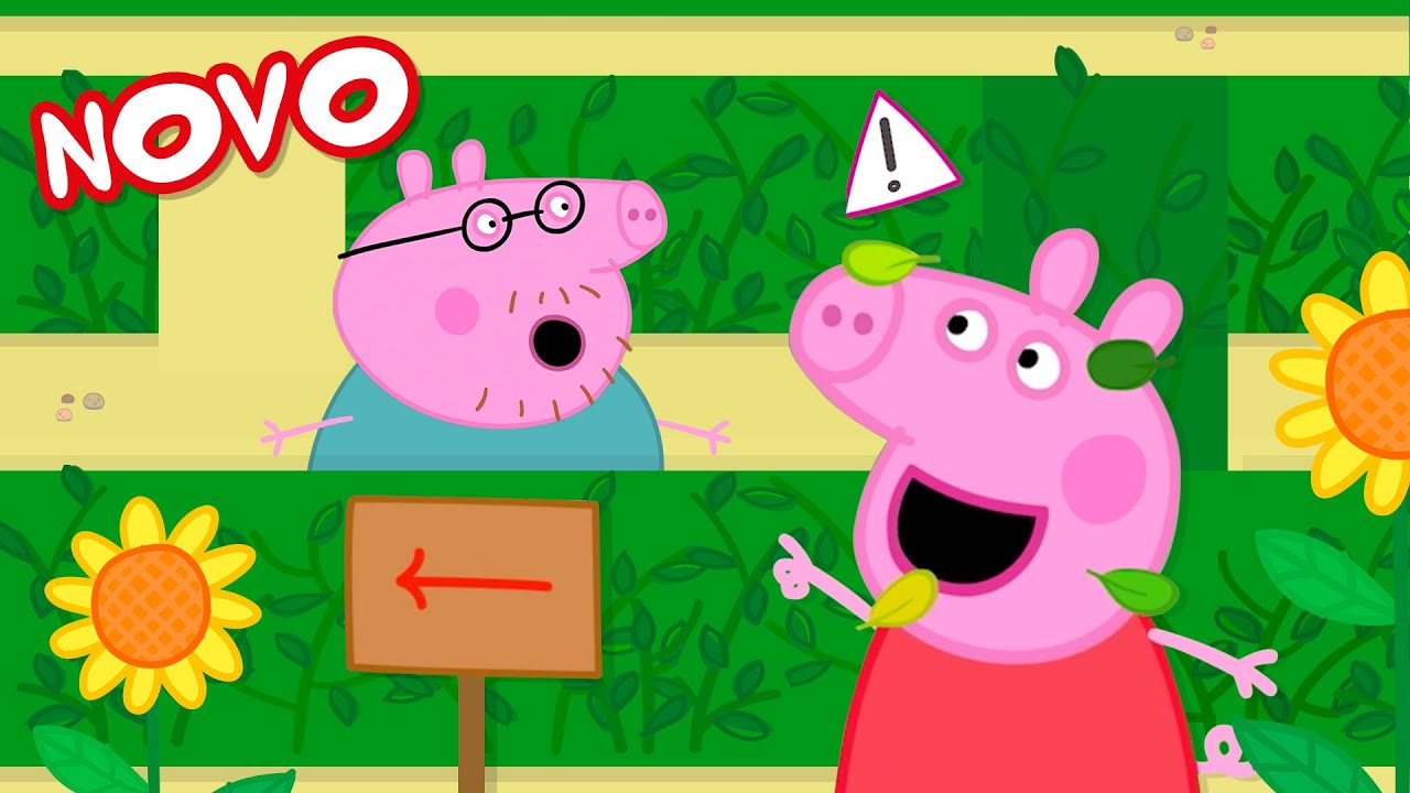 Peppa Pig Português Brasil | O Labirinto | NOVO Contos da Peppa Pig