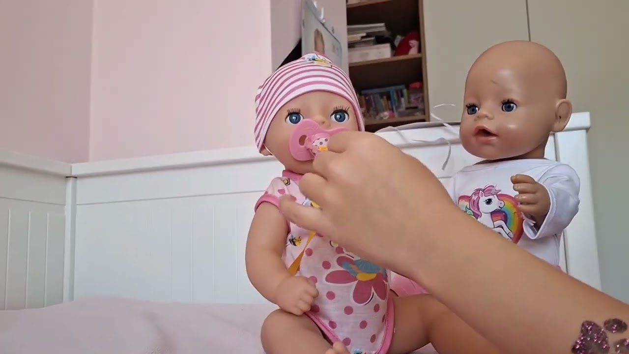 Baby Born. Zabawa lalką dziziusiem. Otwarcie nowej lalki.  
