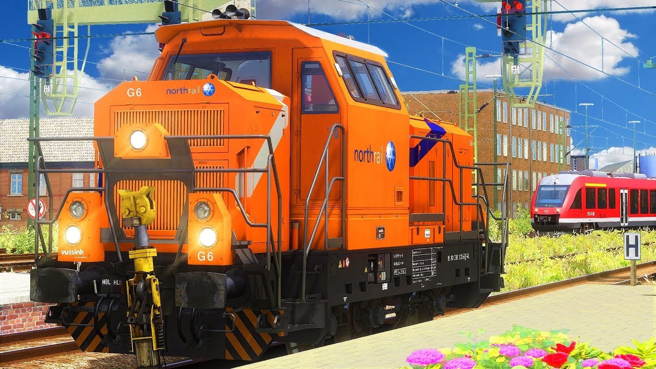 VOSSLOH G6 | Rangieren - Hamburger Hafen | TRAIN SIMULATOR 2020 | Hamburg - Hannover Dovetail Games