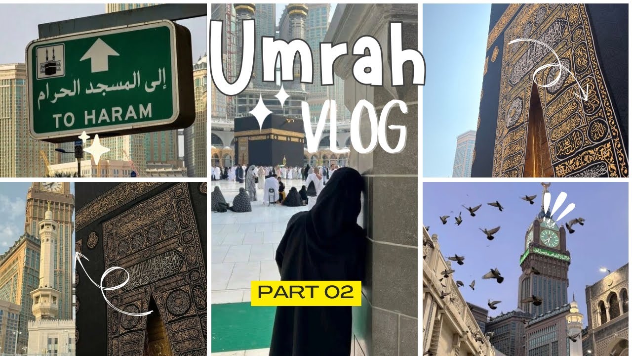 Umrah Vlog🕋🌷| Part Two🦢| Tawaf, Peace & Silent Moments ✨.