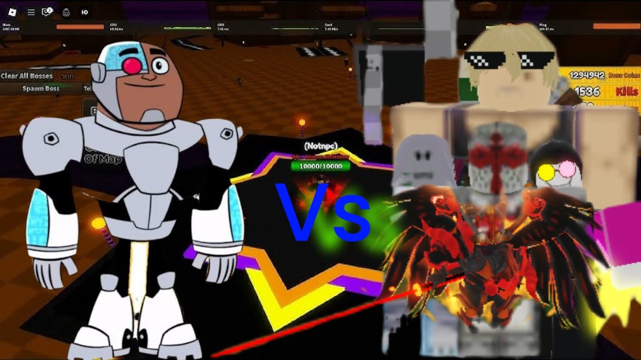 Part 5 cyborg vs Fire Kight And Furry Boss And Spamtoneo And Giga Ashten