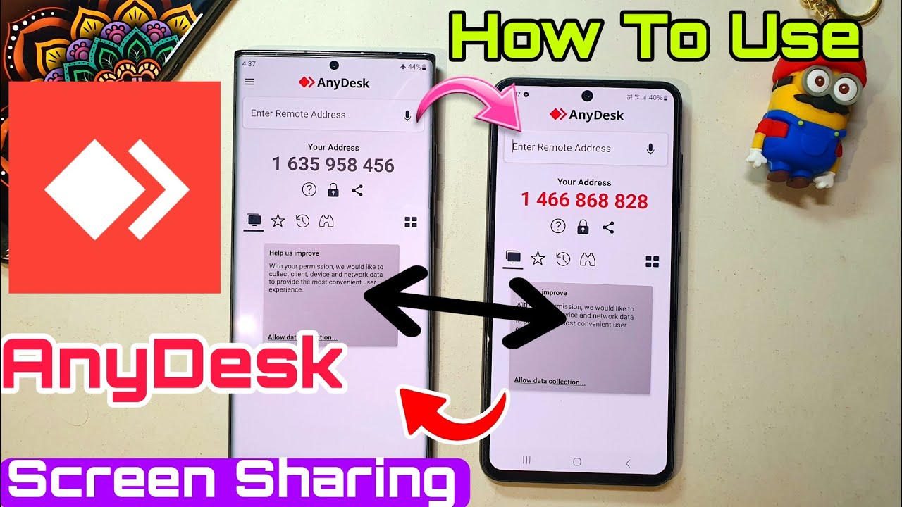 How To Use AnyDesk App Mobile To Mobile | Anydesk App | Control Other Phone with My Phone
