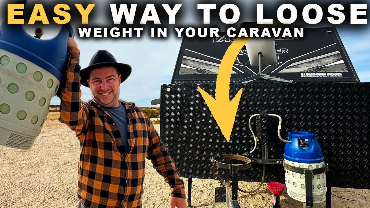 HOW to save weight on a caravan|Compgas gas bottles