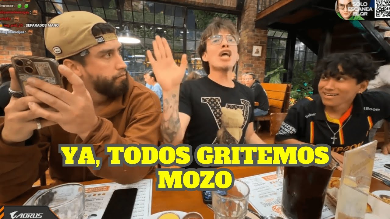 GLOGLO Y SUS AMIGOS SE BOTAN SU MOZO EN EL 7 SOPAS