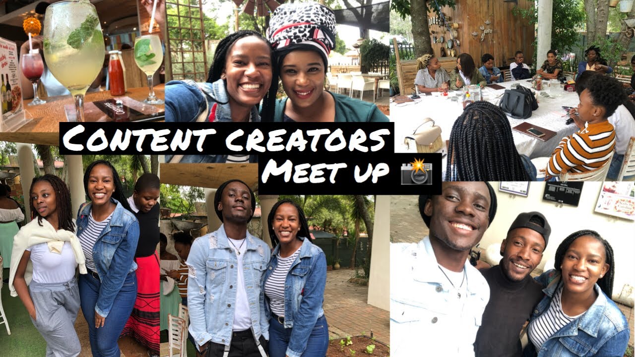 FIRST CONTENT CREATORS MEETUP 📸 | CREATEZA | South African Youtubers 💃🏾